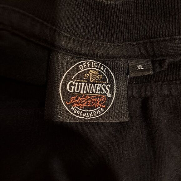 Guinness Beer "The Home of Guinness" black t-shirt unisex size XL Dublin Ireland - Picture 5 of 7